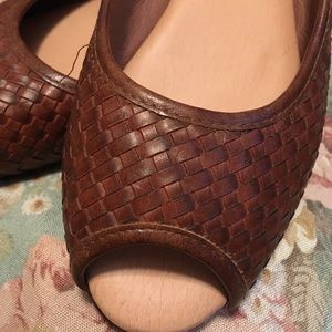 NWOT Torrid size 9.5w peep toe flats